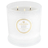 Suede Blanc Luxe Candle - PRINZZESA BOUTIQUE