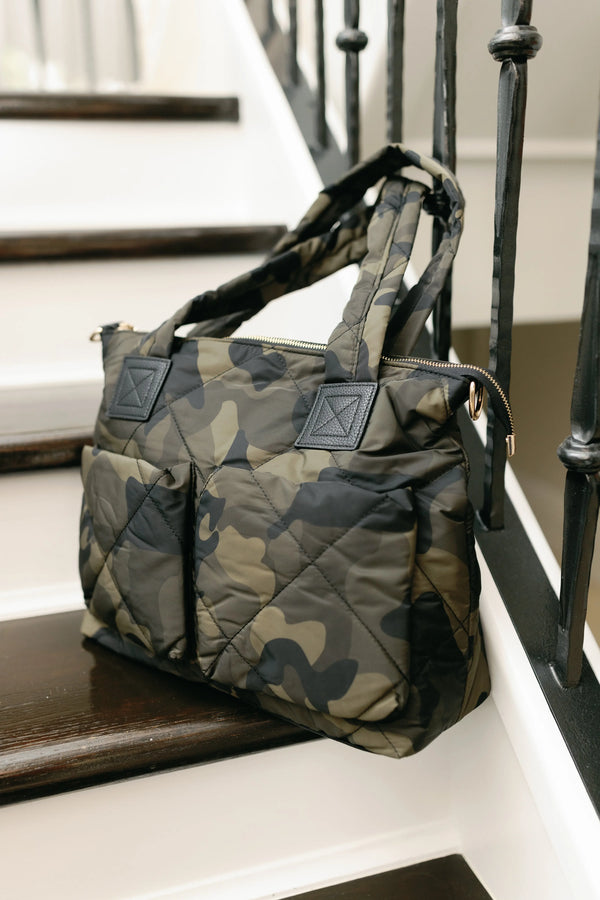 Sydney Gee Camo Bag - PRINZZESA BOUTIQUE