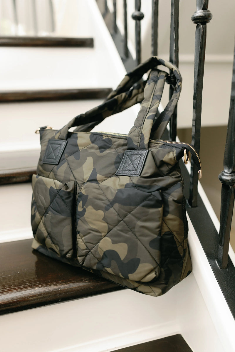 Sydney Gee Camo Bag - PRINZZESA BOUTIQUE