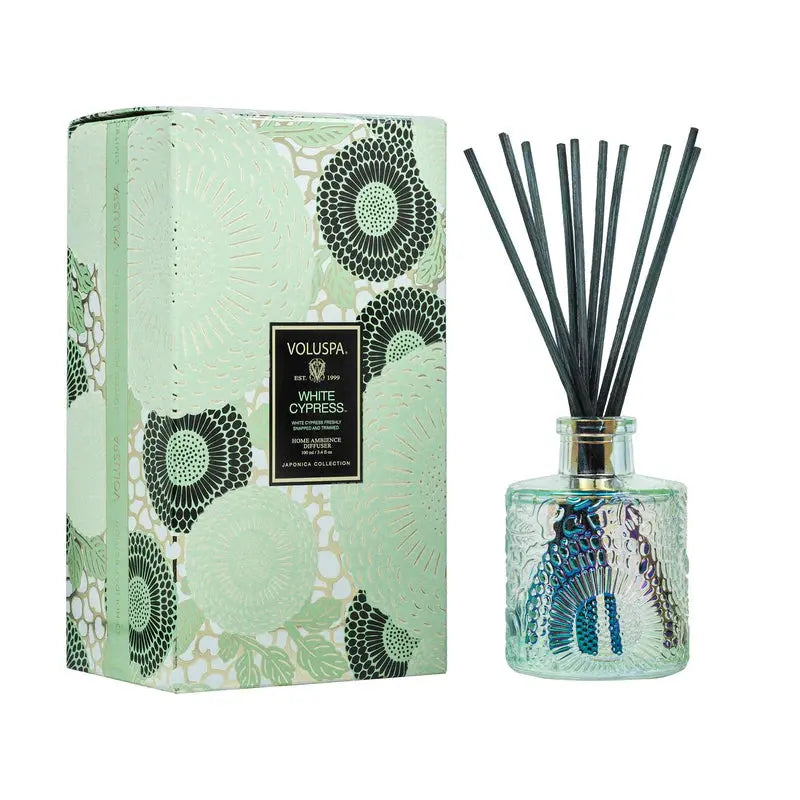 White Cypress Reed Diffuser - PRINZZESA BOUTIQUE