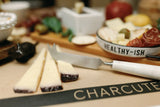 White Marble Cheese Knife - PRINZZESA BOUTIQUE