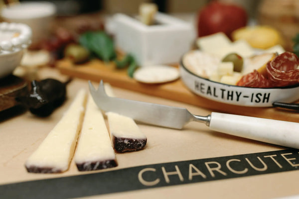White Marble Cheese Knife - PRINZZESA BOUTIQUE