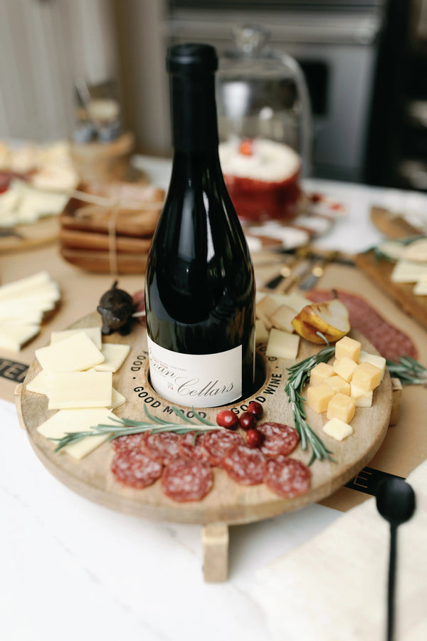 Wine Holder Cheese Board - PRINZZESA BOUTIQUE