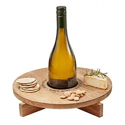 Wine Holder Cheese Board - PRINZZESA BOUTIQUE