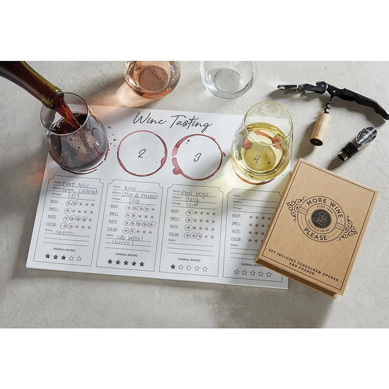 Wine Tasting Placement Mat - PRINZZESA BOUTIQUE