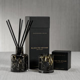Apothecary Guild Opal Glass Reed Diffuser - Black Fig Vetiver