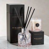 Apothecary Guild Opal Glass Reed Diffuser - Rio de Janeiro