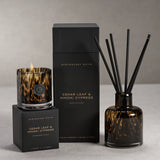 Apothecary Guild Opal Glass Reed Diffuser - Cedar Leaf & Hinoki Cypress