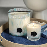 Apothecary Guild Opal Glass Small Candle Jar - Sunset Beach