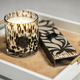 Apothecary Guild Opal Glass Small Candle Jar - Black Fig Vetiver