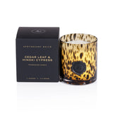 Apothecary Guild Opal Glass Small Candle Jar - Cedar Leaf & Hinoki Cypress