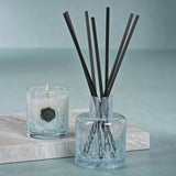 Apothecary Guild Opal Glass Mini Candle Jar - Sunset Beach