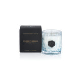 Apothecary Guild Opal Glass Mini Candle Jar - Sunset Beach