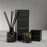 Apothecary Guild Opal Glass Mini Candle Jar - Black Fig Vetiver