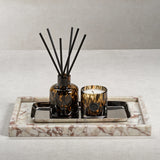 Apothecary Guild Opal Glass Mini Candle Jar - Cedar Leaf & Hinoki Cypress