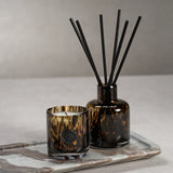 Apothecary Guild Opal Glass Mini Candle Jar - Cedar Leaf & Hinoki Cypress