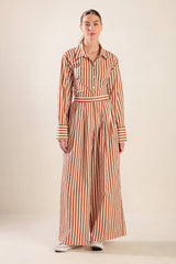 Sydney striped woven pant