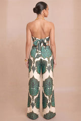 Tropical Green Beaded 2 pc set