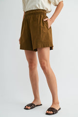 ELASTIC WIAST SHORTS