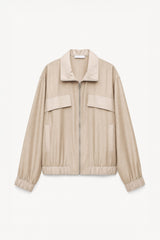 Organza Bomber Jacket