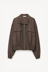 Organza Bomber Jacket