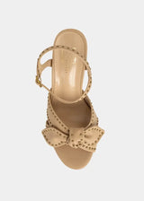 ETTA Nude Wooden Heel