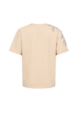 Short Sleeve T-shirt With Beaded Applique