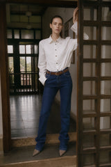 Tuxedo Shirt White