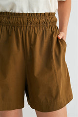 ELASTIC WIAST SHORTS