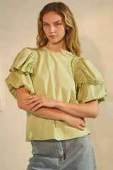 Crew Neck Jersey T-Shirt