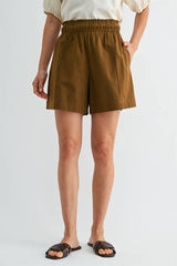 ELASTIC WIAST SHORTS