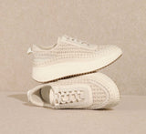 Dolea Knitted Sneaker Sandstone - PRINZZESA BOUTIQUE