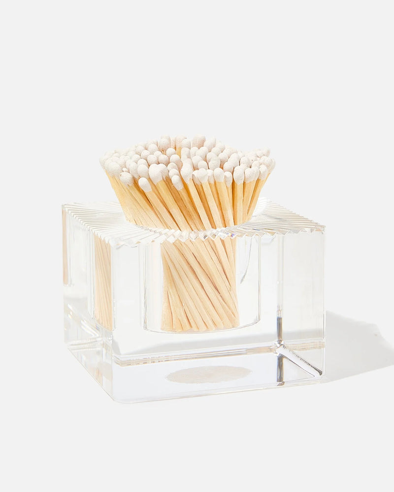Square Match Striker with White Matches